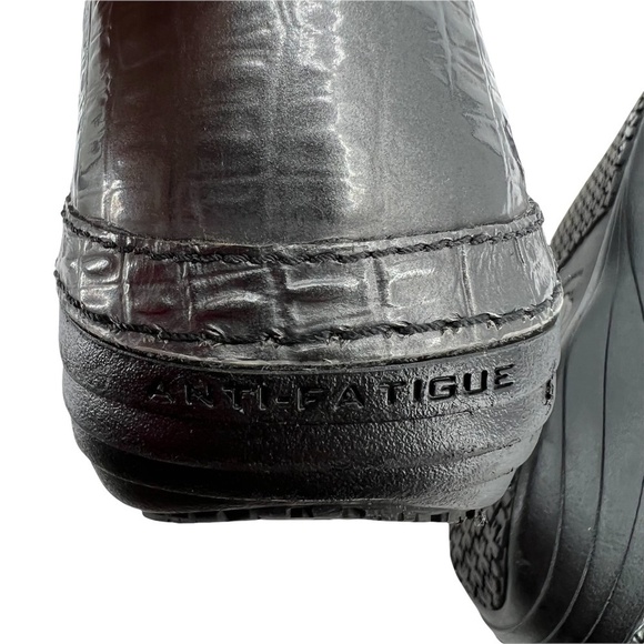 Timberland Pewter Professional Anti Fatigue Slip On Clogs Size 8.5 Women’s - Picture 7 of 9